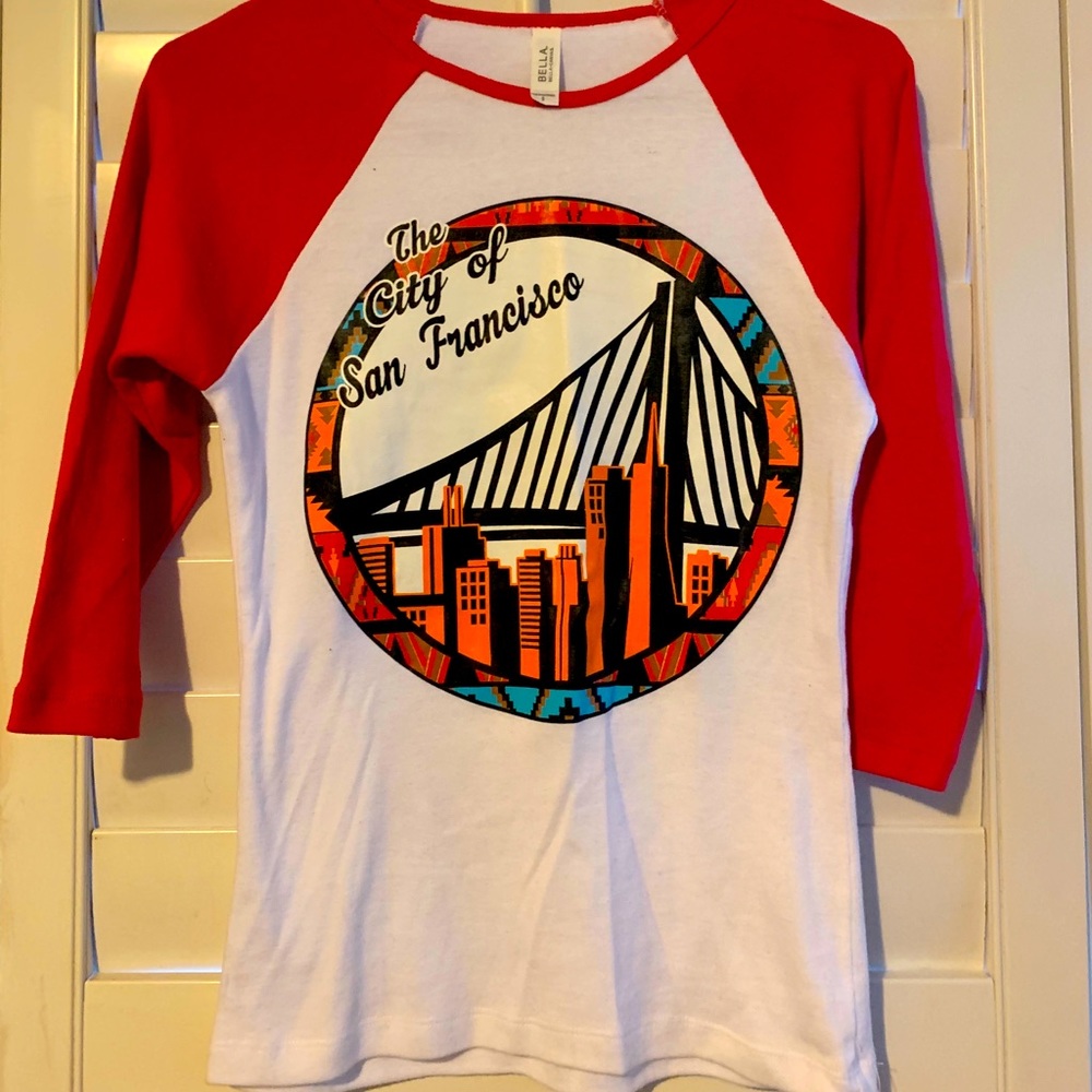 San Francisco baseball style Women’s T